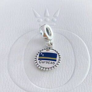Pandora Curacao Flag Charm